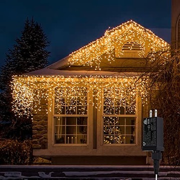 SOPLE 300LED НАРУЖНЫЕ ЛАМПЫ IP44 ПОСТОЯННЫЙ СВЕТ ЗАНАВЕС СВЕТОВАЯ ГИРЛЯНДИЯ