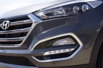 HYUNDAI TUCSON III TL 2015-2018 ПЕРЕДНИЕ ГАЛОГЕННЫЕ ДЕКОРАТИВНЫЕ НАКЛАДКИ