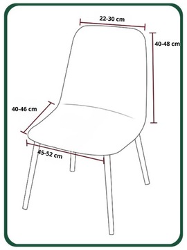 НАБОР ИЗ 4 ШТ. ЧЕХЛЫ ДЛЯ СКАНДИНАВСКОГО СТУЛА СВЕТЛО-СЕРЫЙ ВЕЛЮР