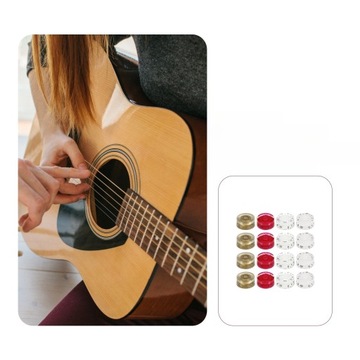 Потенциометры для электрогитары, 16 шт., простая практичная ручка громкости для гитары