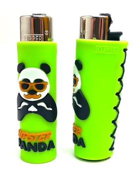 ЗАЖИГАЛКА CLIPPER FLAME PANDA THC CASE