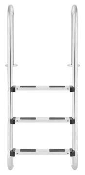 Лестница для бассейна из нержавеющей стали, 3 ступеньки, 1320 мм