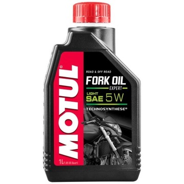 OLEJ MOTUL FORK OIL EXPERT LIGHT 5W 1L / AMORTYZATORY TELESKOPOWE