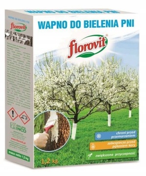 WAPNO DO BIELENIA PNI DRZEW FLOROVIT 1,2 kg