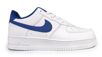 Buty NIKE Air Force 1 GS CT3839 101 WHITE/DEEP ROYAL BLUE r.40