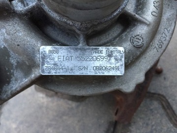 ALFA ROMEO GIULIETTA 1.6 JTDM TURBÍNA TURBO 55220699