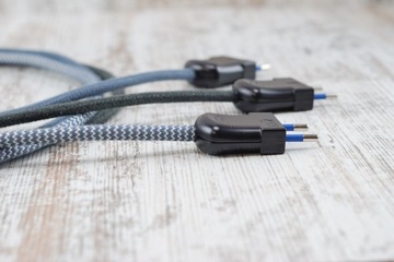 черная итальянская вилка для плетеного кабеля LOFT DIY