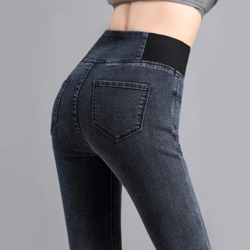 Jeans Oversize 26-38 Slim Denim Pants Women's High