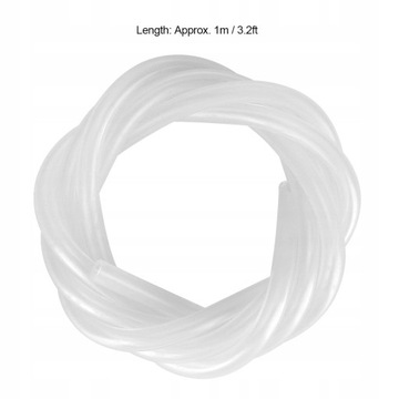 Twardy Wąż silikonowy do strzykawki