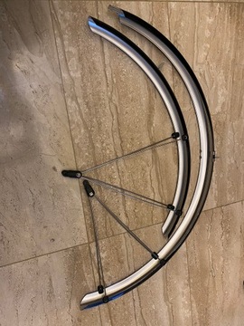 Велосипедные крылья 28 MERIDA POWER MUD ALU-PCV SET