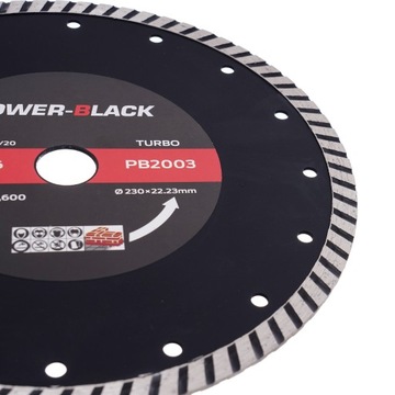 АЛМАЗНЫЙ ДИСК ТУРБО ПО БЕТОНУ КУБ 230 10 ММ