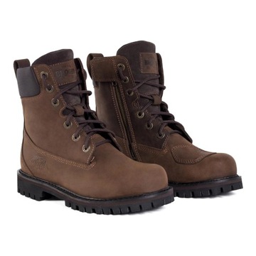 Мотоциклетные ботинки BROGER ALASKA II VINTAGE BROWN БЕСПЛАТНО
