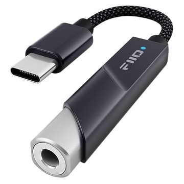 FIIO KA11 WZMACNIACZ SŁUCHAWKOWY PRZETWORNIK DAC USB-C PRZENOŚNY CZARNY