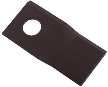 Nóż. nożyk kosiarka lewy 100x48x3mm otwór 19 zastosowanie 570419 Niemeyer