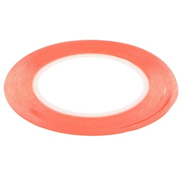 Красная двусторонняя клейкая лента для ремонта экрана мобильного телефона 1 мм.