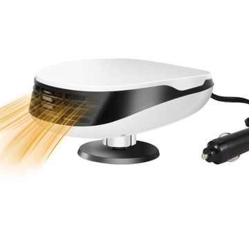 МОЩНЫЙ АВТОМОБИЛЬНЫЙ ВЕНТИЛЯТОР КОНДИЦИОНЕР 12В 200ВТ 360° ГРАДУСОВ