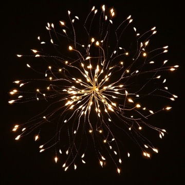 Одуванчик 3D ВЗРЫВАЮЩИЙСЯ ЗВЕЗДНЫЙ ШАР 100 LED