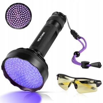 LATARKA UV 100 LED DO SZUKANIA BURSZTYNU BURSZTY
