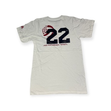 Мужская белая футболка ADIDAS VOLLEYBALL S 22