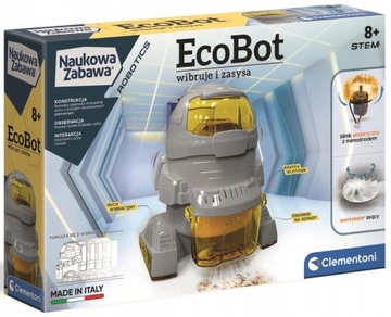 NAUKOWA ZABAWA CLEMENTONI ROBOT ECOBOT