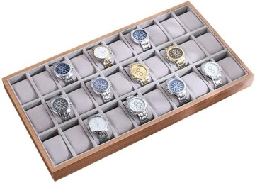 ПОДНОС ДЛЯ ДИСПЛЕЯ ДЛЯ ЧАСОВ, 30 ШТ. ДЛЯ ЭЛЕГАНТНОГО ЯЩИКА ДЛЯ ЧАСОВ G19
