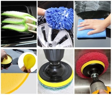 НАБОР ЩЕТКОВ ДЛЯ ДЕТАЙЛИНГА 26 ЭЛЕМЕНТОВ ДЛЯ ОЧИСТКИ ЩЕТКОВ ОТВЕРТОЧНОЙ ОТВЕРТКИ