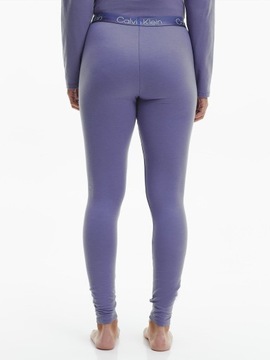 CALVIN KLEIN DAMSKIE LEGGINSY LEGGING VIOLET r. L