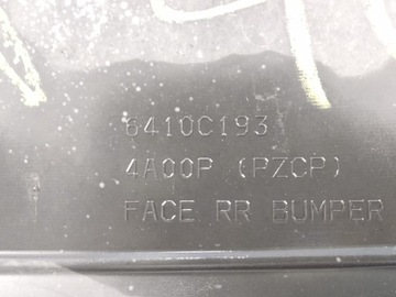 PEUGEOT 4008 NÁRAZNÍK ZADNÍ 2012-2016 4xPDC