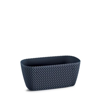 Doniczka skrzynka Splofy antracytowy 40x16x14,5cm tworzywo sztuczne