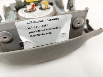 MITSUBISHI GRANDIS ULOŽENÍ VZDUCHOVÁ ŘIDIČE AIRBAG ŘÍDÍCÍ MN103444