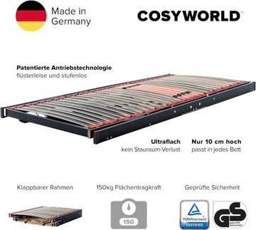 COSYWORLD Каркас Cosy2Go 100 x 200 см, электрически регулируемый Ż327