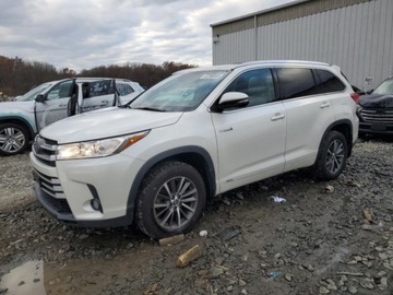 Toyota Highlander II 2018 Toyota Highlander 2018 Toyota Highlander Hybrid XLE V6 AWD od ubezpieczalni, zdjęcie 1