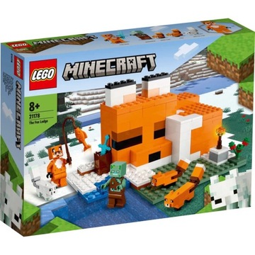LEGO Minecraft Siedlisko lisów 21178