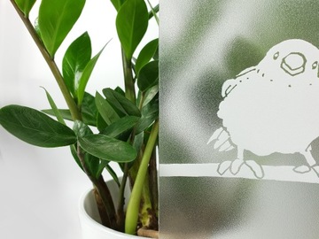 Оконная фольга для птиц, декоративная защита от статического электричества, прилипающая к стеклу