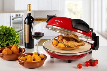 ARIETE 0909 Печь для пиццы 1200 Вт, диаметр 35 см