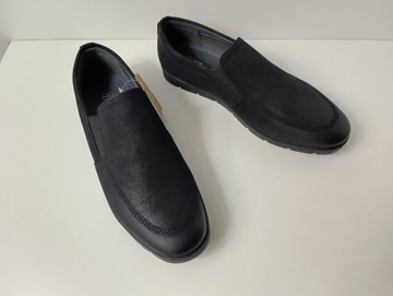 Мокасины Wojtyłko для мальчиков, деловая обувь, размер 40, черные