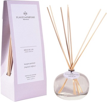 DYFUZOR ZAPACHOWY z Patyczkami ŚWIEŻY LEN boski !