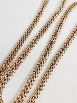 КРАСИВАЯ ЗОЛОТАЯ ЦЕПЬ ГАРИБАЛЬДИ 586 16.81G R54