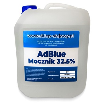 Dodatek AdBlue Ad Blue NOXY 20 L LITRÓW