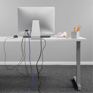 Кабельный органайзер FELLOWES CABLEZIP, серебристый