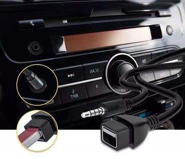 РАЗЪЕМ АДАПТЕРА 3,5 мм AUX к USB 2.0 OTG