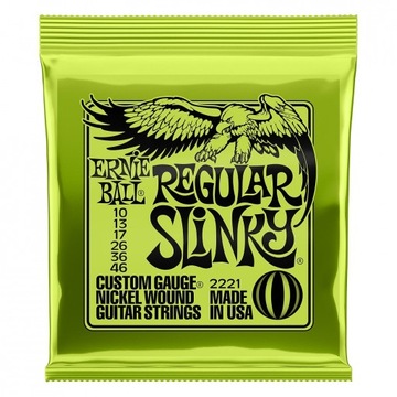 Struny Gitara Elektryczna Ernie Ball EB2221 SLINKY