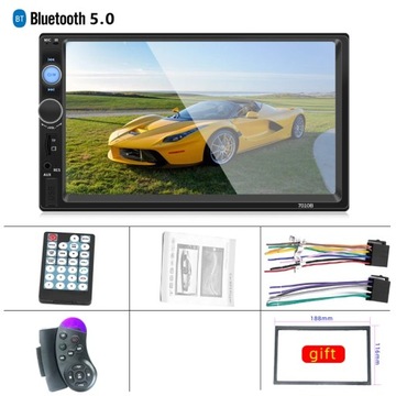 7010B-SW-Styl ramki 7010b Radio samochodowe Bluetooth 2 DIN 7 HD