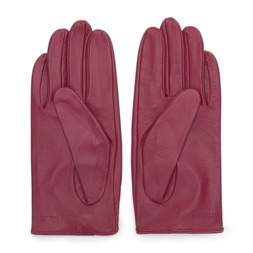 Rękawiczki samochodowe damskie WITTCHEN 46-6A-002-5 - S, CZERWONY