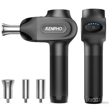 PISTOLET DO MASAŻU MASSAGE GUN PREMIUM TYTAN