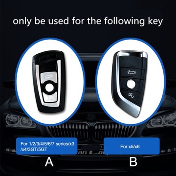 Кожаный чехол для ключей для BMW X1 X2 X3 X4 X5 X6 X7