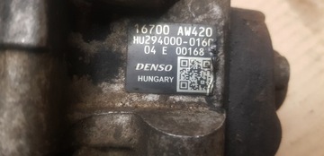NISSAN X-TRAIL 2.2 DCI ČERPADLO VSTŘIKOVAČE 16700-AW420