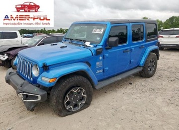 Jeep Wrangler IV 2021 Jeep Wrangler Unlimited Sahara 4XE 2021 2.0l 2.0 Hybryda 375KM
