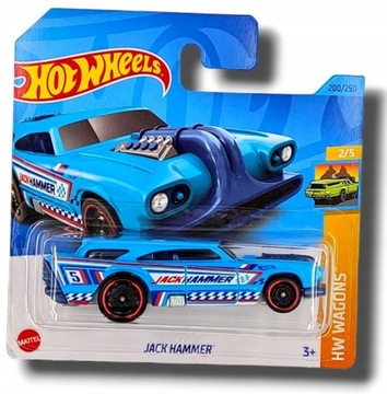 HOT WHEELS - JACK HAMMER - HW WAGONS HKH71 - 2023 model 2/5 - 200/250