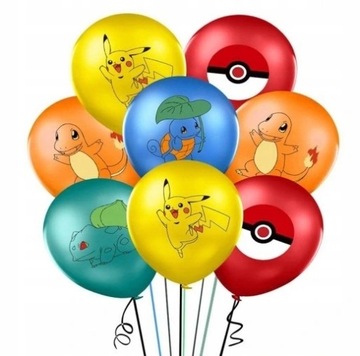 Zestaw dekoracji na urodziny Pikachu - Pokemon Party